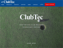 Tablet Screenshot of clubtec.com